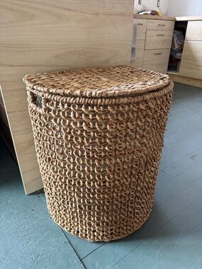 Cost Plus World Market Handwoven Seagrass Basket in Natural Brown